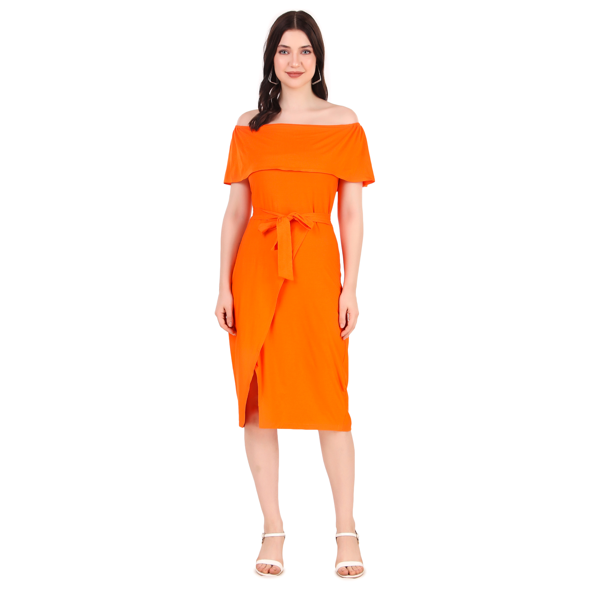 Viscous Knitted Dress Customized Size and style